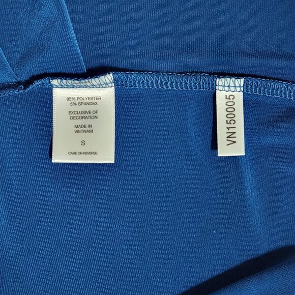 NY&CO Sleeveless Lace Top with Gathering and Ruching - Size S - Picture 8 of 11